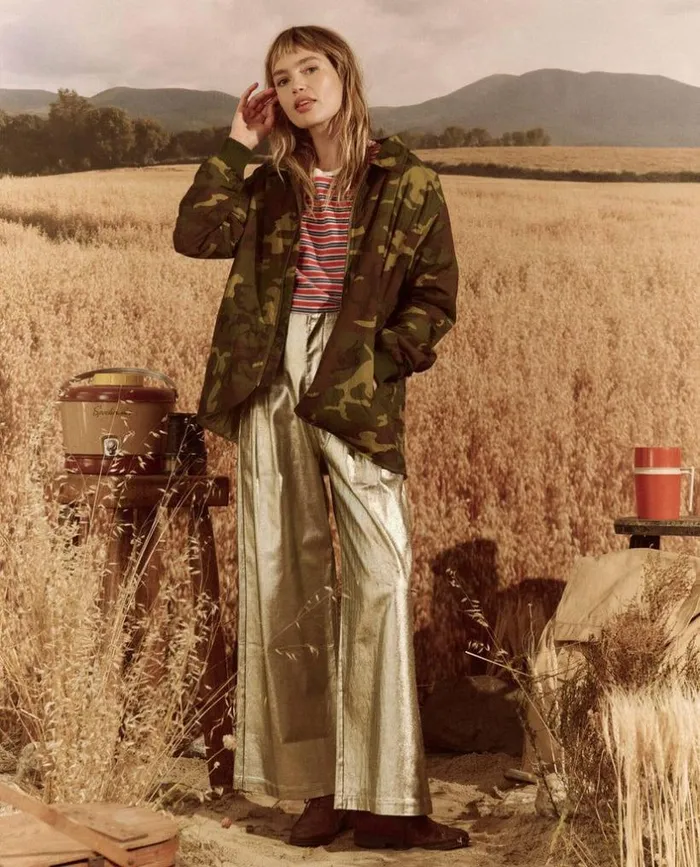 Collection The Great The Platoon Jacket Field Camo
