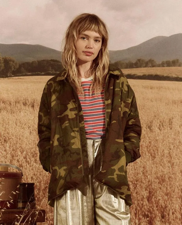 Collection The Great The Platoon Jacket Field Camo