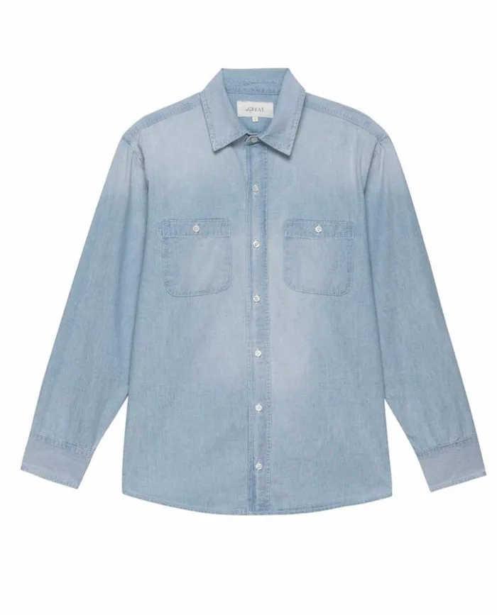 Collection The Great The Road Shirt Riverbed Wash