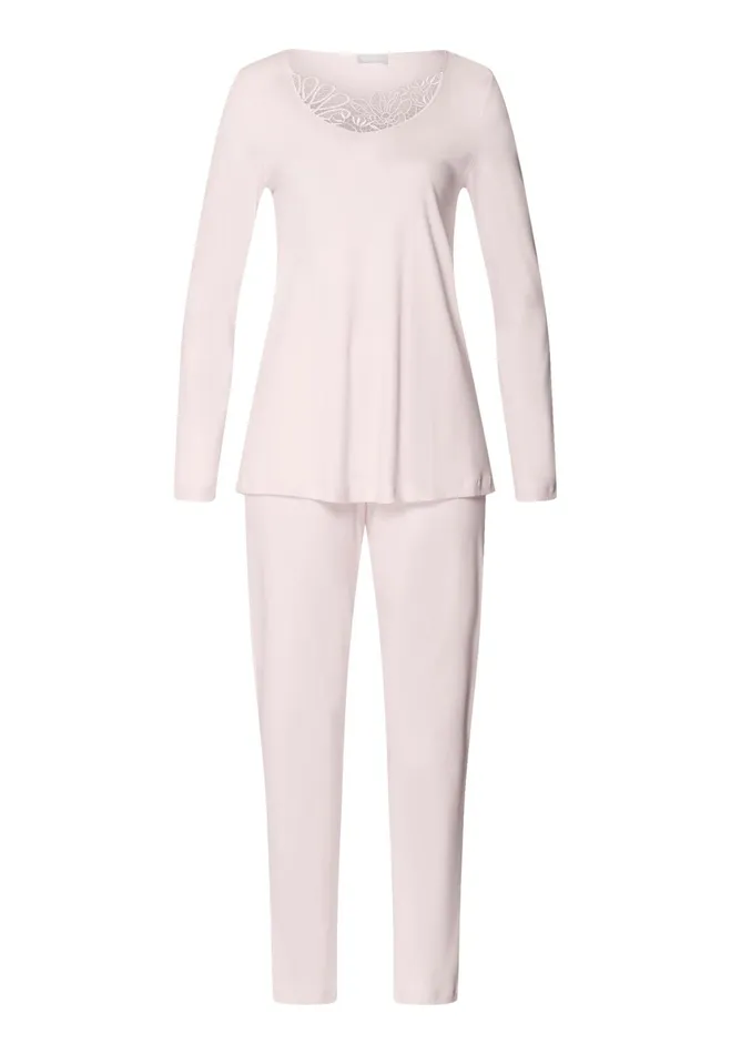 Cotton Pajama Set Rosewater Women HANRO Pajama Sets