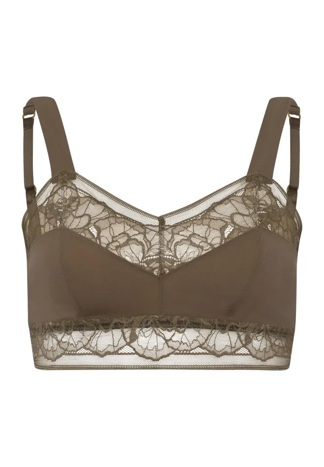 Crop Top Olive Women HANRO Crop Tops