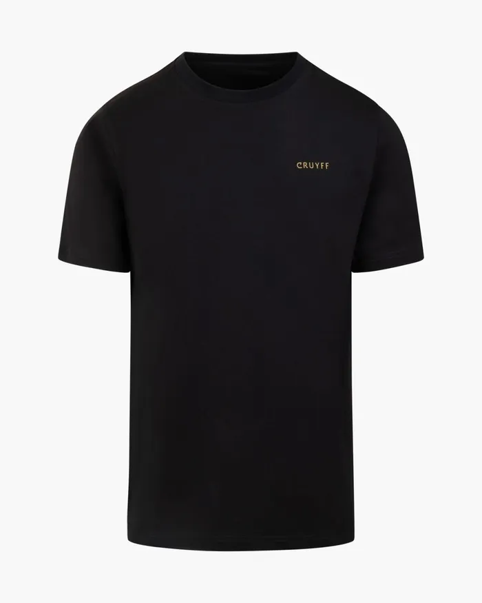 Cruyff 03979 Tee Blackgold Men TShirts and Polo039s