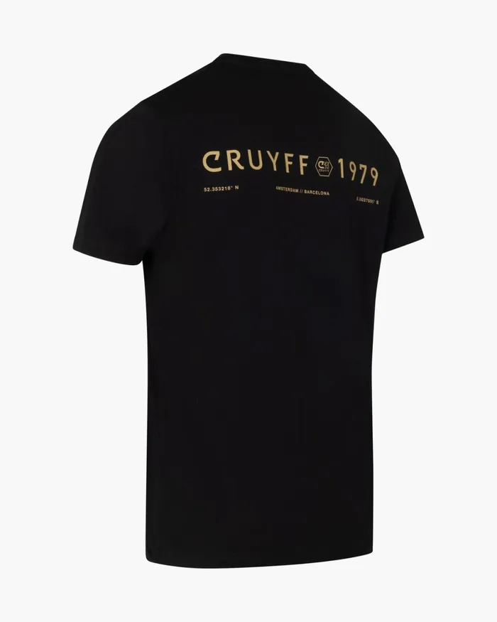 Cruyff 03979 Tee Blackgold Men TShirts and Polo039s Cruyff 03979 Tee Blackgold Men TShirts and Polo039s