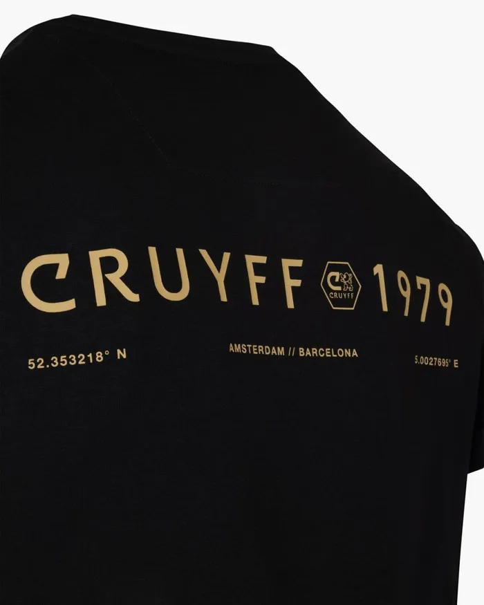 Cruyff 03979 Tee Blackgold Men TShirts and Polo039s Cruyff 03979 Tee Blackgold Men TShirts and Polo039s
