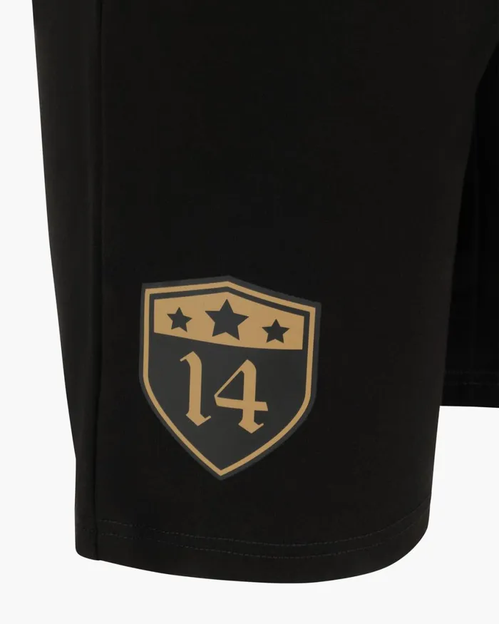 Cruyff Badge Short Blackgold Men Bottoms Cruyff Badge Short Blackgold Men Bottoms