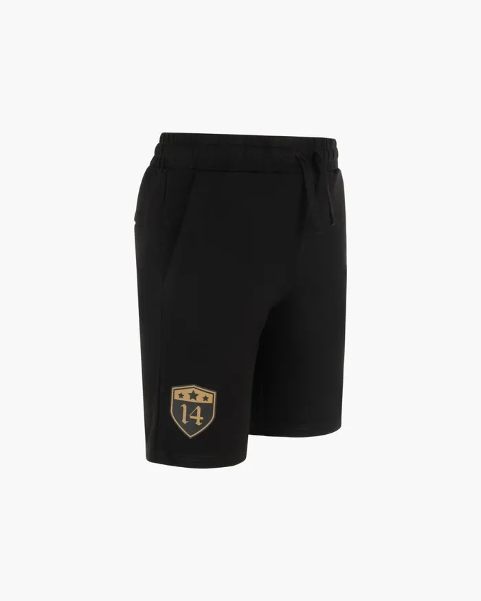 Cruyff Badge Short Blackgold Men Bottoms Cruyff Badge Short Blackgold Men Bottoms