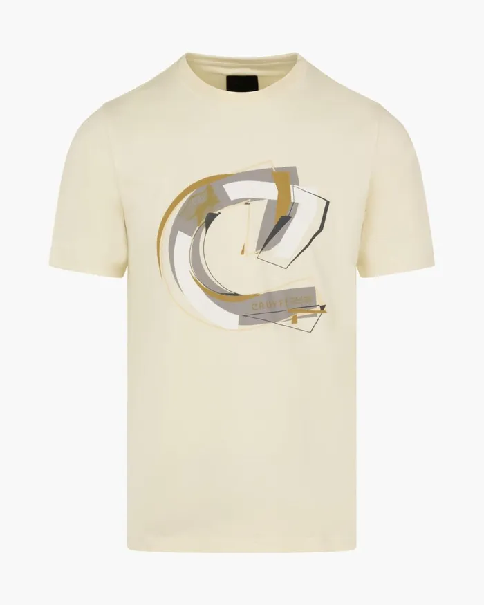 Cruyff CTee Whiteorange Men TShirts and Polo039s