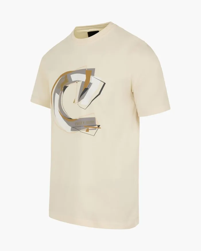 Cruyff CTee Whiteorange Men TShirts and Polo039s Cruyff CTee Whiteorange Men TShirts and Polo039s