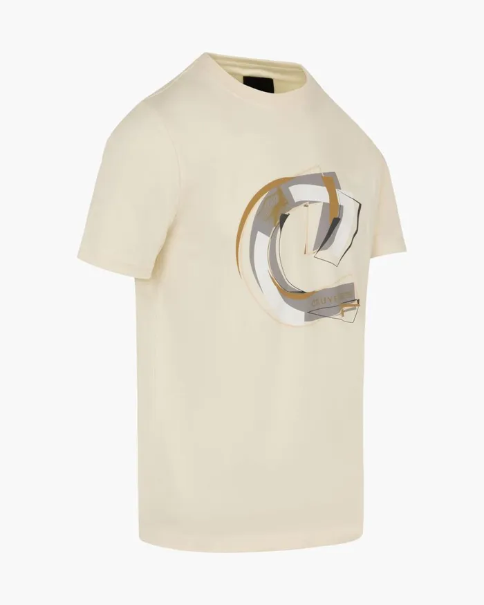 Cruyff CTee Whiteorange Men TShirts and Polo039s Cruyff CTee Whiteorange Men TShirts and Polo039s