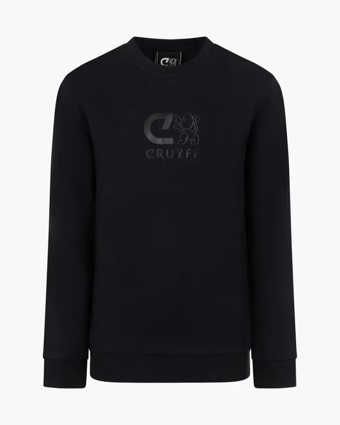 Cruyff Classic Crewneck Black Junior Sweats and Hoodies