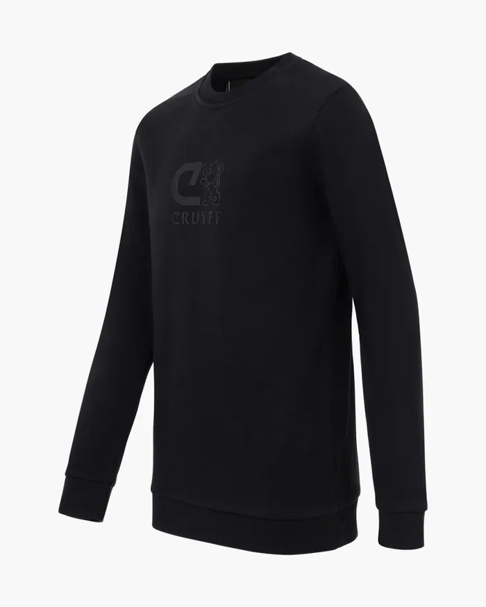Cruyff Classic Crewneck Black Junior Sweats and Hoodies Cruyff Classic Crewneck Black Junior Sweats and Hoodies