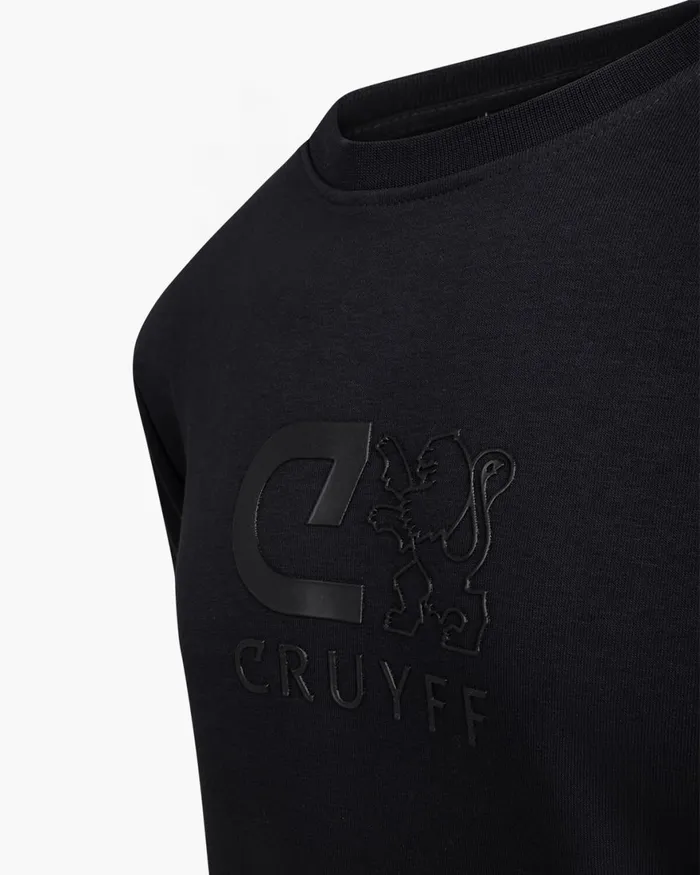 Cruyff Classic Crewneck Black Men Sweats and Hoodies Cruyff Classic Crewneck Black Men Sweats and Hoodies