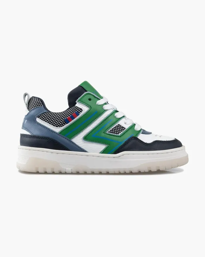 Cruyff El Catorce Navygreen Junior Sneakers