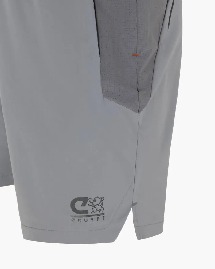 Cruyff Flame Shorts Grey Men Bottoms Cruyff Flame Shorts Grey Men Bottoms