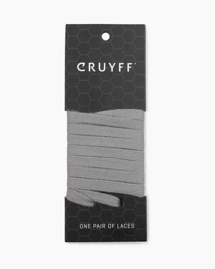 Cruyff Laces 8211 Grey 8211 Textile Grey Accessories Laces