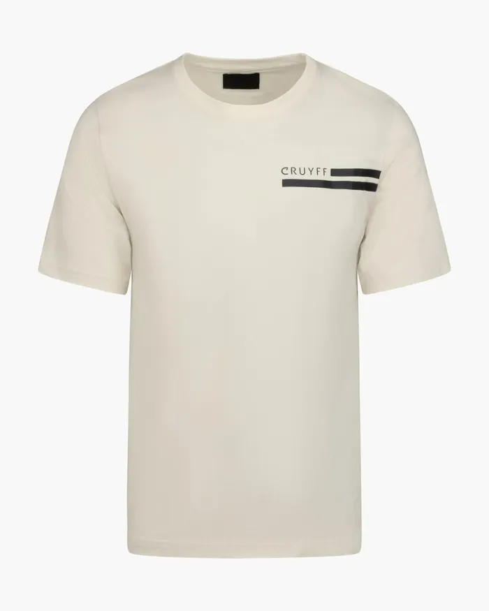 Cruyff Moraira Tee Crme Men TShirts and Polo039s
