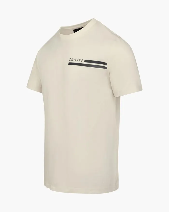 Cruyff Moraira Tee Crme Men TShirts and Polo039s Cruyff Moraira Tee Crme Men TShirts and Polo039s