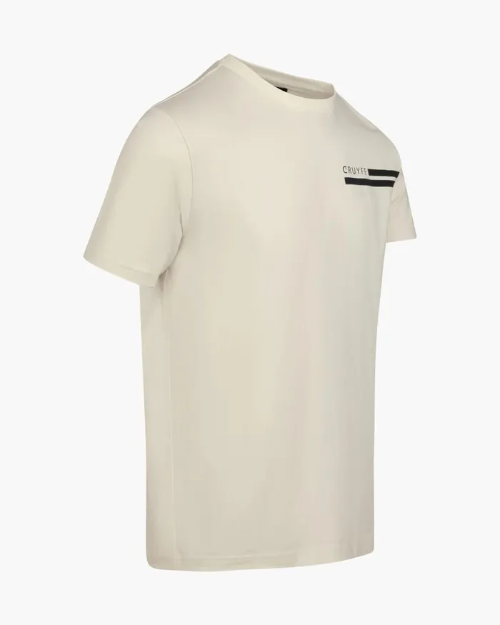 Cruyff Moraira Tee Crme Men TShirts and Polo039s Cruyff Moraira Tee Crme Men TShirts and Polo039s