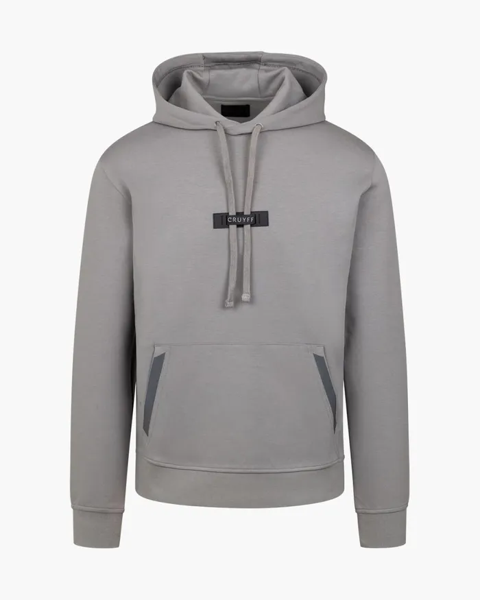 Cruyff Paco Hoodie Blackgrey Men Sweats and Hoodies