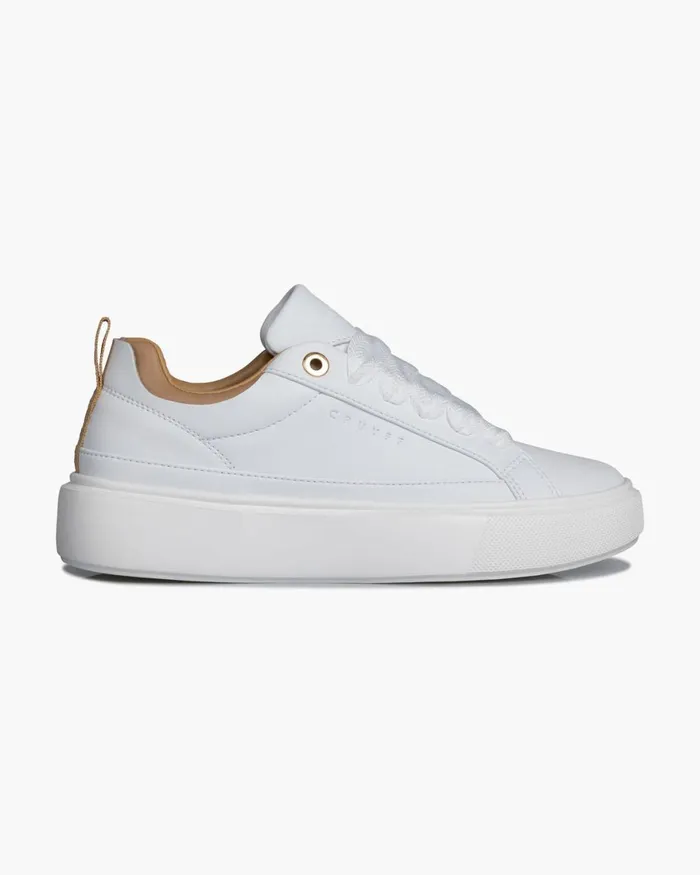 Cruyff PalcoSoft Leather White Women Sneakers