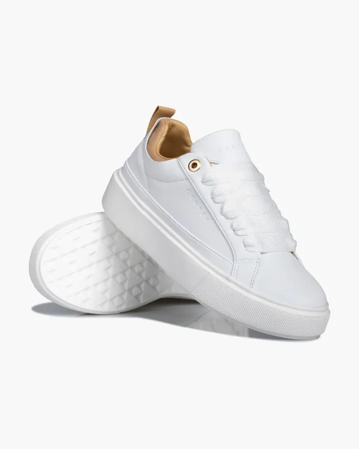 Cruyff PalcoSoft Leather White Women Sneakers Cruyff PalcoSoft Leather White Women Sneakers