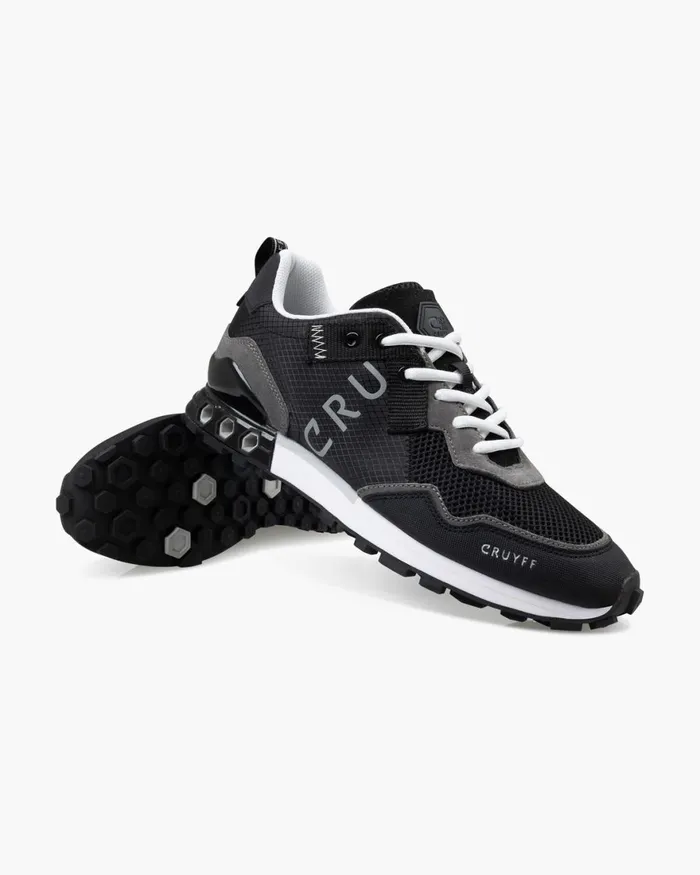 Cruyff Superbia HexTech Blackgrey Men Sneakers Cruyff Superbia HexTech Blackgrey Men Sneakers