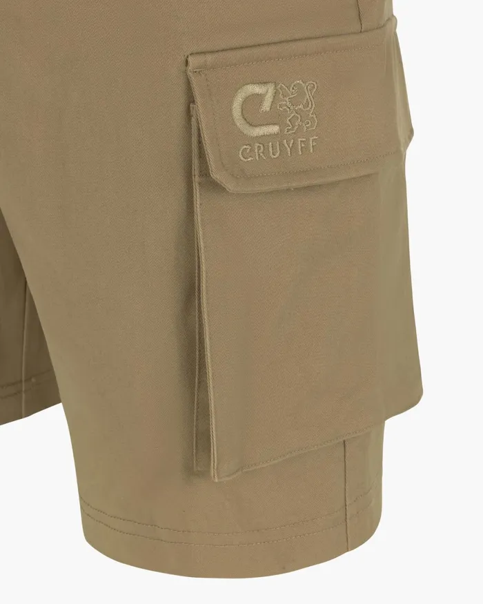 Cruyff Twill Cargo Short Sand Men Bottoms Cruyff Twill Cargo Short Sand Men Bottoms