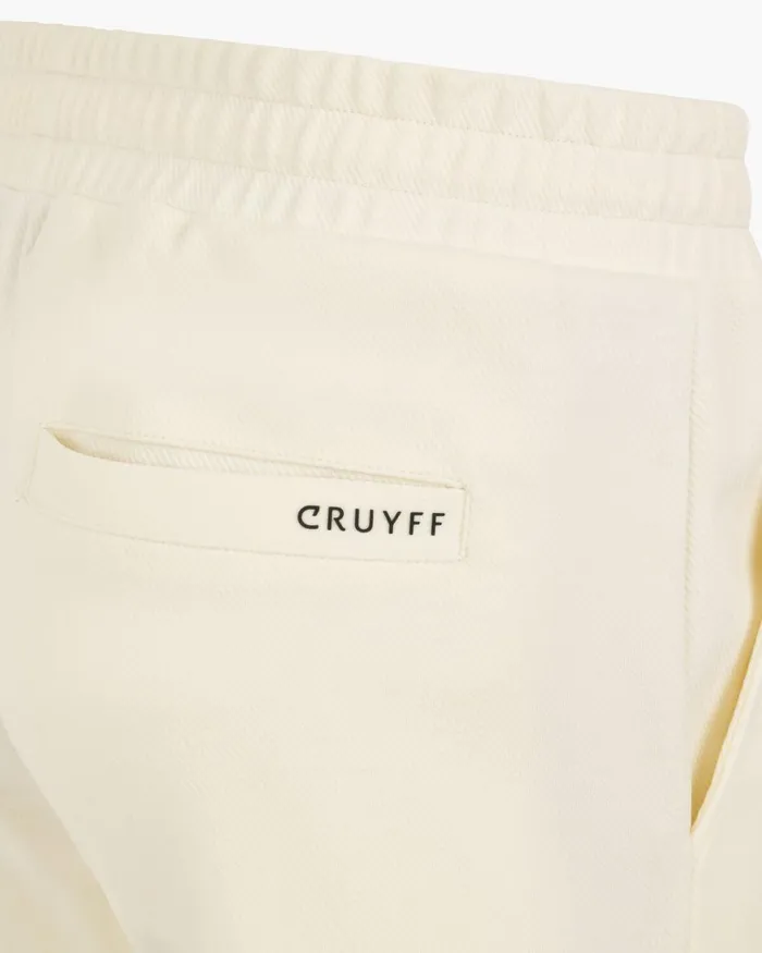 Cruyff Twill Short Off White Men Bottoms Cruyff Twill Short Off White Men Bottoms
