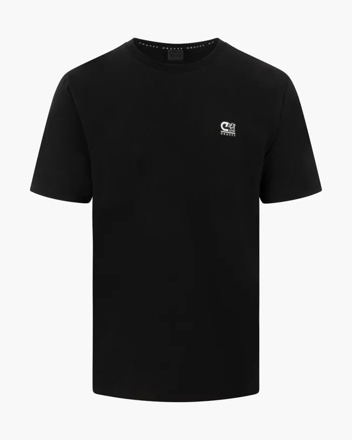 Cruyff Vital Tee Black Men TShirts and Polo039s