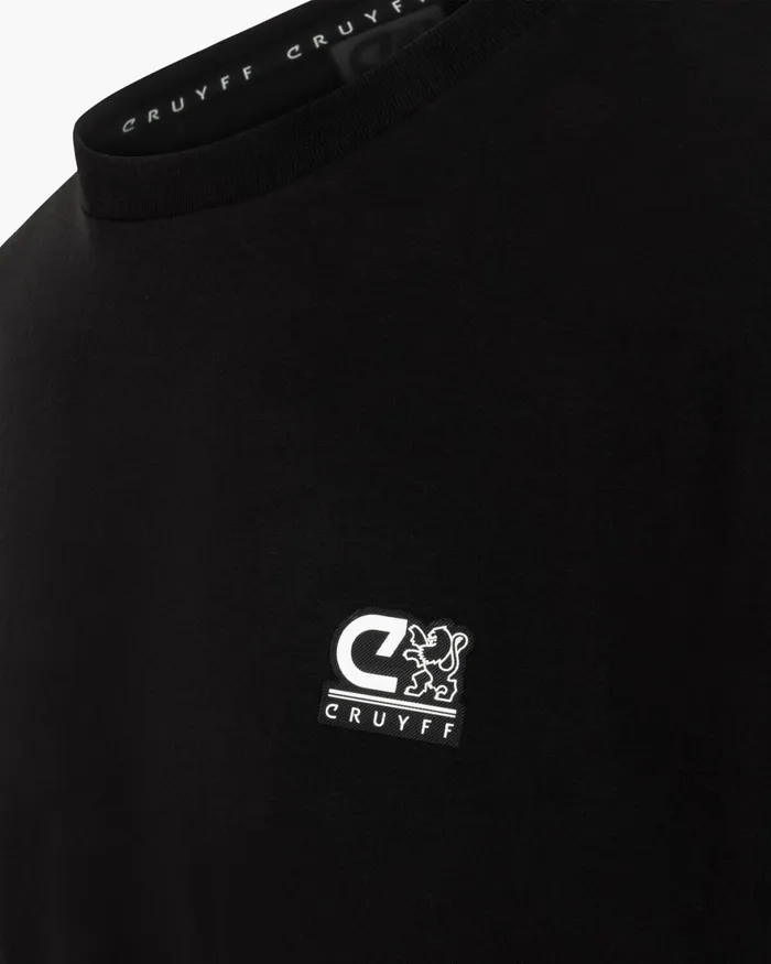 Cruyff Vital Tee Black Men TShirts and Polo039s