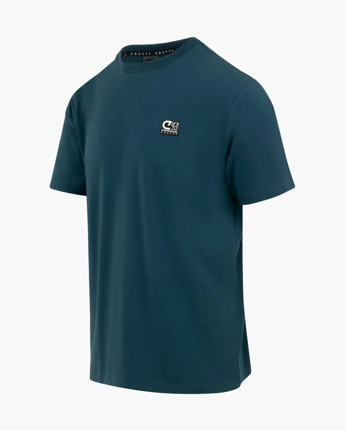 Cruyff Vital Tee Teal Men TShirts and Polo039s Cruyff Vital Tee Teal Men TShirts and Polo039s