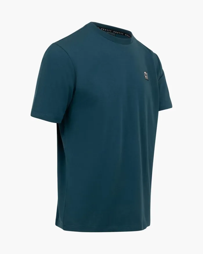 Cruyff Vital Tee Teal Men TShirts and Polo039s Cruyff Vital Tee Teal Men TShirts and Polo039s