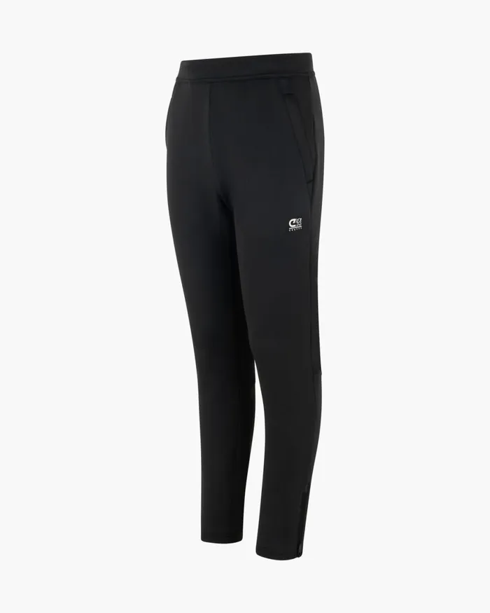 Cruyff Vital Zip Through Black Junior Sweats and Hoodies