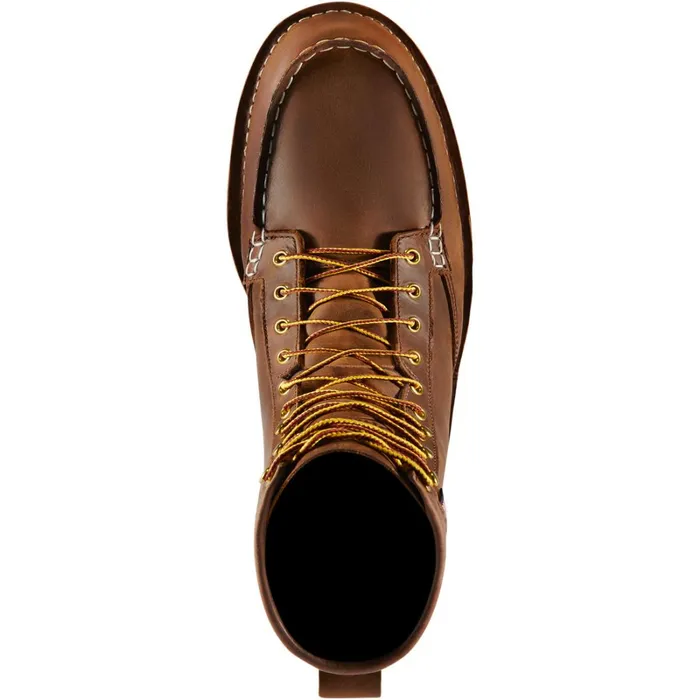 Danner Boots Bull Run Moc Toe 8034 Tobacco Steel Toe 8211 Men