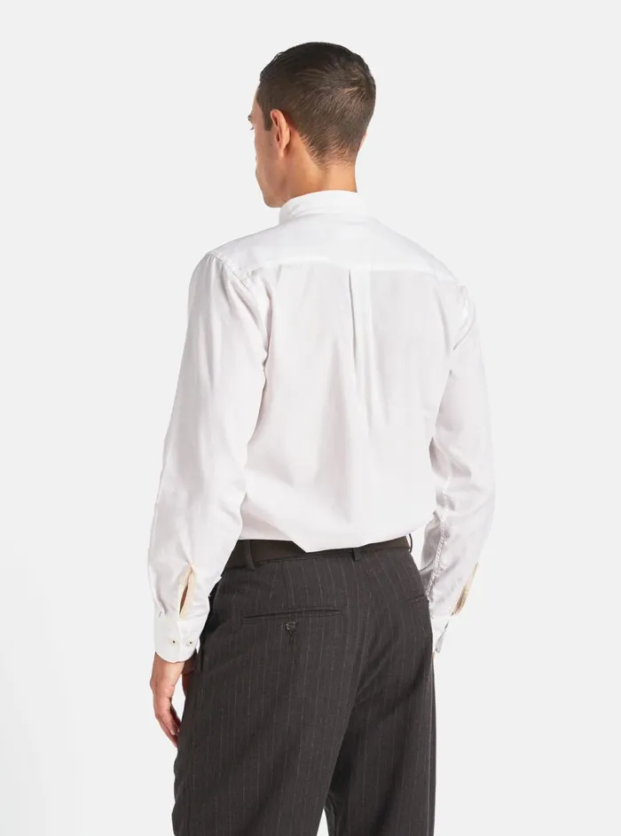 Daybrook Shirt In White Organic Oxford Men Universal Works Shirts
