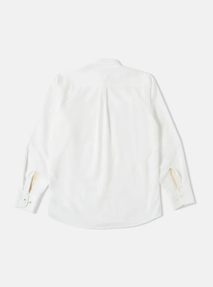 Daybrook Shirt In White Organic Oxford Men Universal Works Shirts