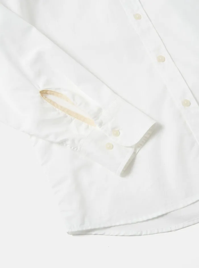 Daybrook Shirt In White Organic Oxford Men Universal Works Shirts
