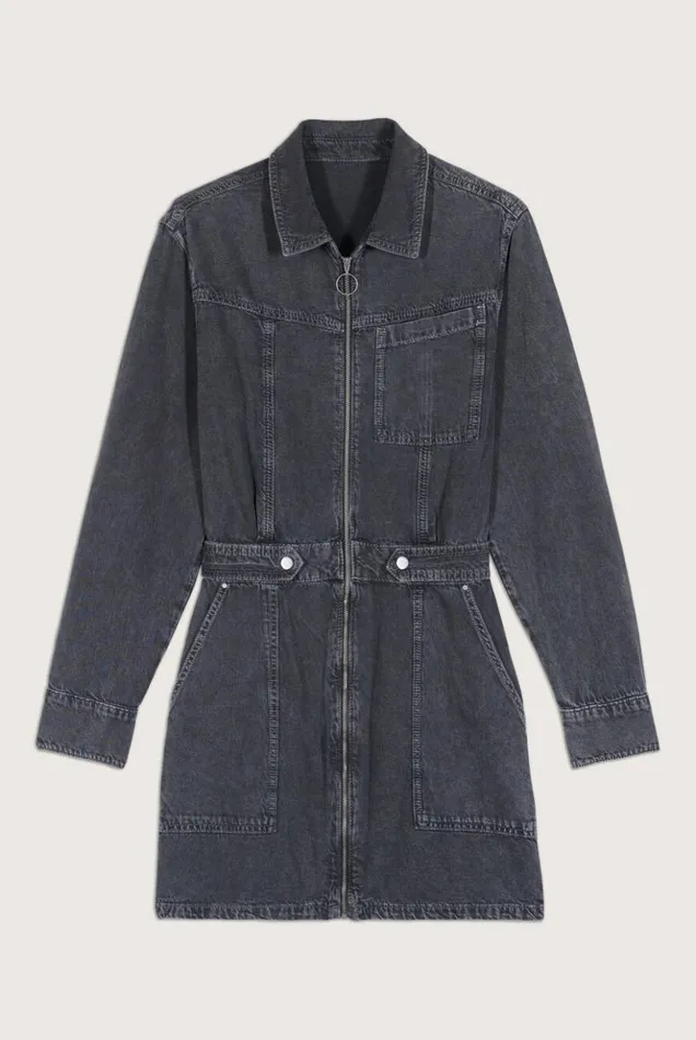 DeanaDenim Dress Clothing Baandsh Dresses