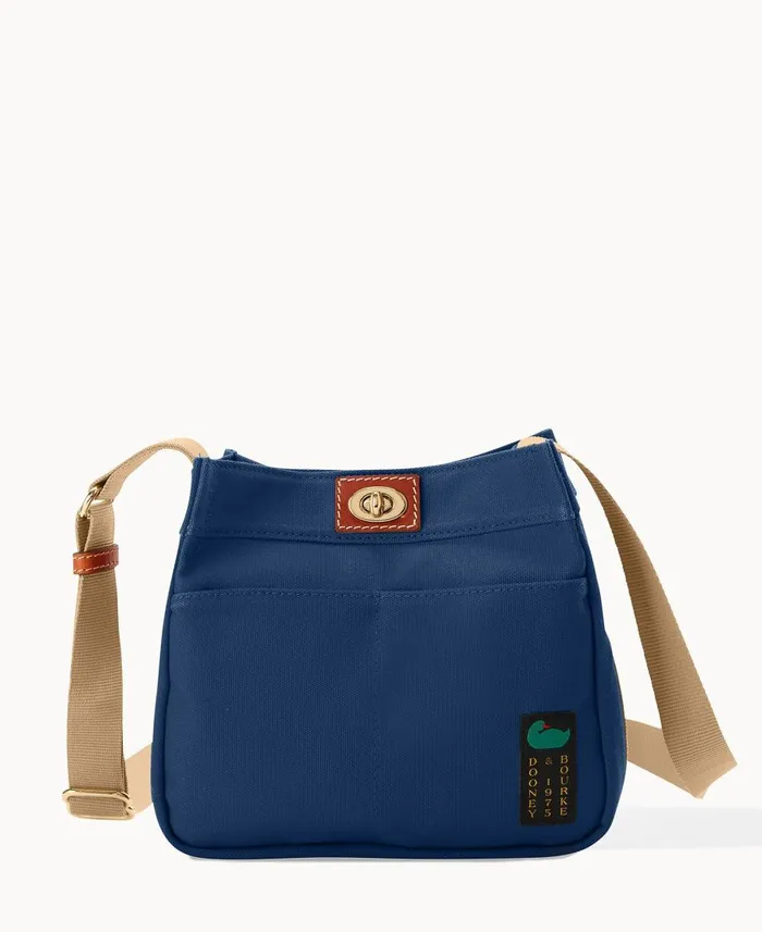 Dooney and Bourke Crossbodies Canvas Crossbody 24 Navy 8211 WomenMen