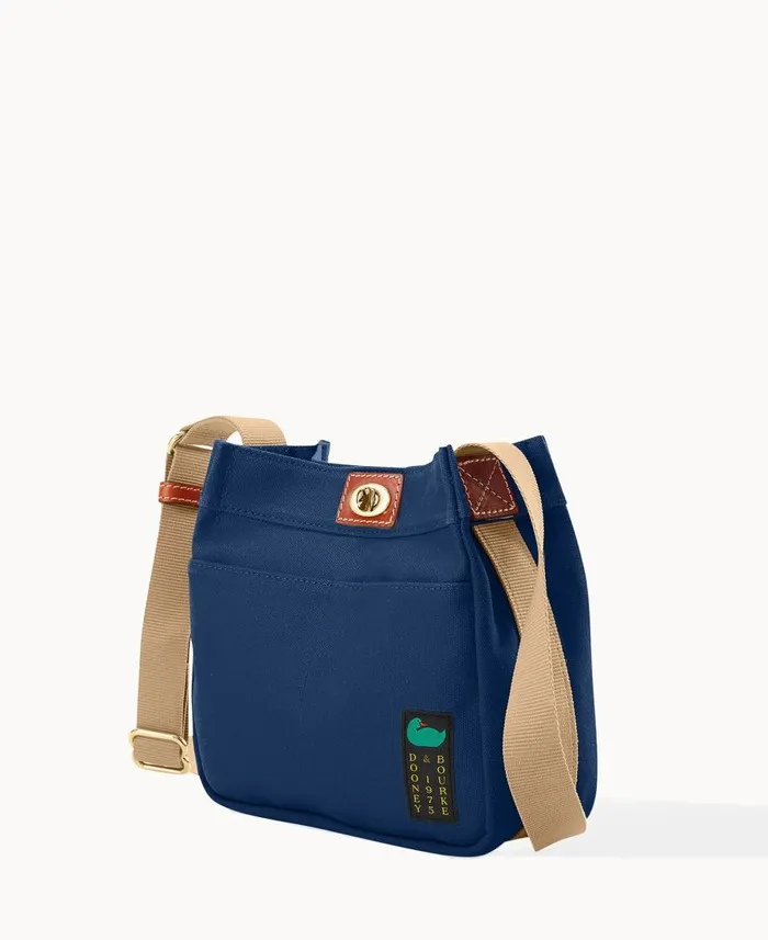 Dooney and Bourke Crossbodies Canvas Crossbody 24 Navy 8211 WomenMen