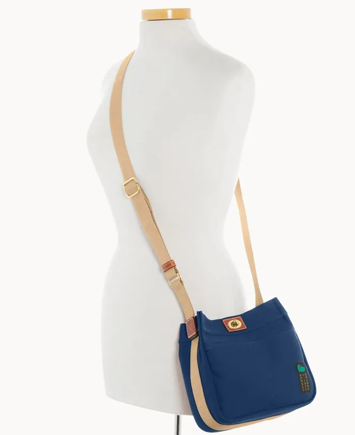 Dooney and Bourke Crossbodies Canvas Crossbody 24 Navy 8211 WomenMen