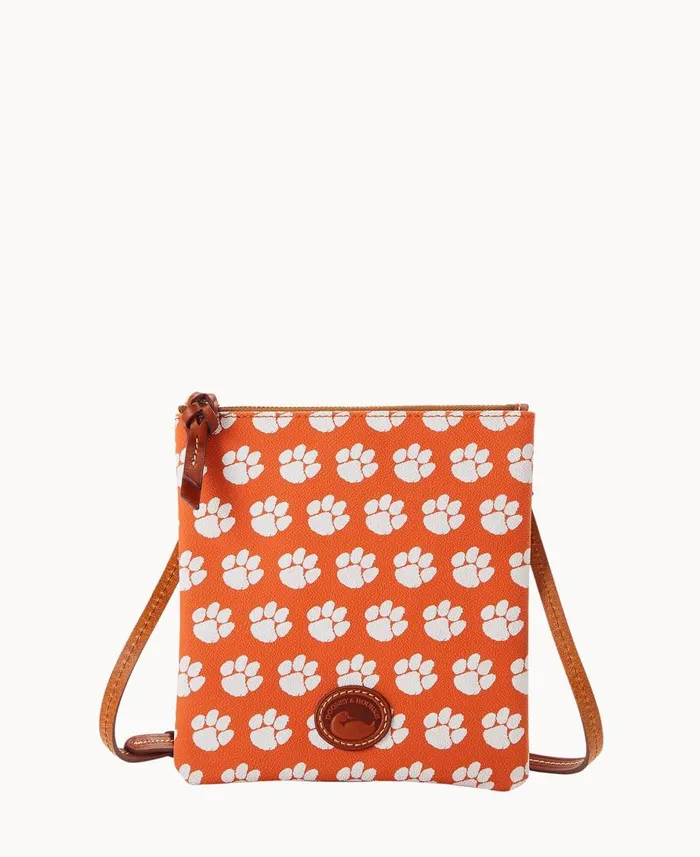 Dooney and Bourke Crossbodies Collegiate Clemson University North South Top Zip Crossbody Clemson 8211 WomenMen Dooney and Bourke Crossbodies Collegiate Clemson University North South Top Zip Crossbody Clemson 8211 WomenMen