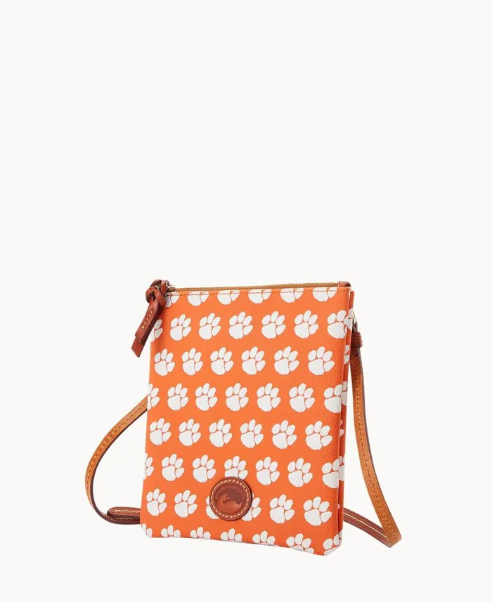 Dooney and Bourke Crossbodies Collegiate Clemson University North South Top Zip Crossbody Clemson 8211 WomenMen Dooney and Bourke Crossbodies Collegiate Clemson University North South Top Zip Crossbody Clemson 8211 WomenMen