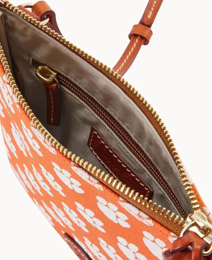 Dooney and Bourke Crossbodies Collegiate Clemson University North South Top Zip Crossbody Clemson 8211 WomenMen Dooney and Bourke Crossbodies Collegiate Clemson University North South Top Zip Crossbody Clemson 8211 WomenMen