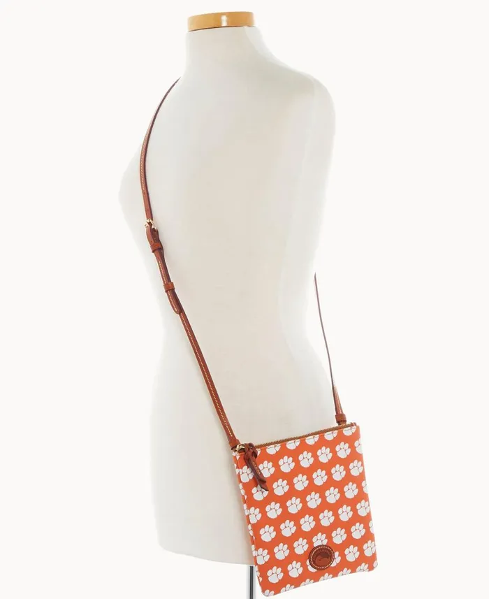Dooney and Bourke Crossbodies Collegiate Clemson University North South Top Zip Crossbody Clemson 8211 WomenMen Dooney and Bourke Crossbodies Collegiate Clemson University North South Top Zip Crossbody Clemson 8211 WomenMen