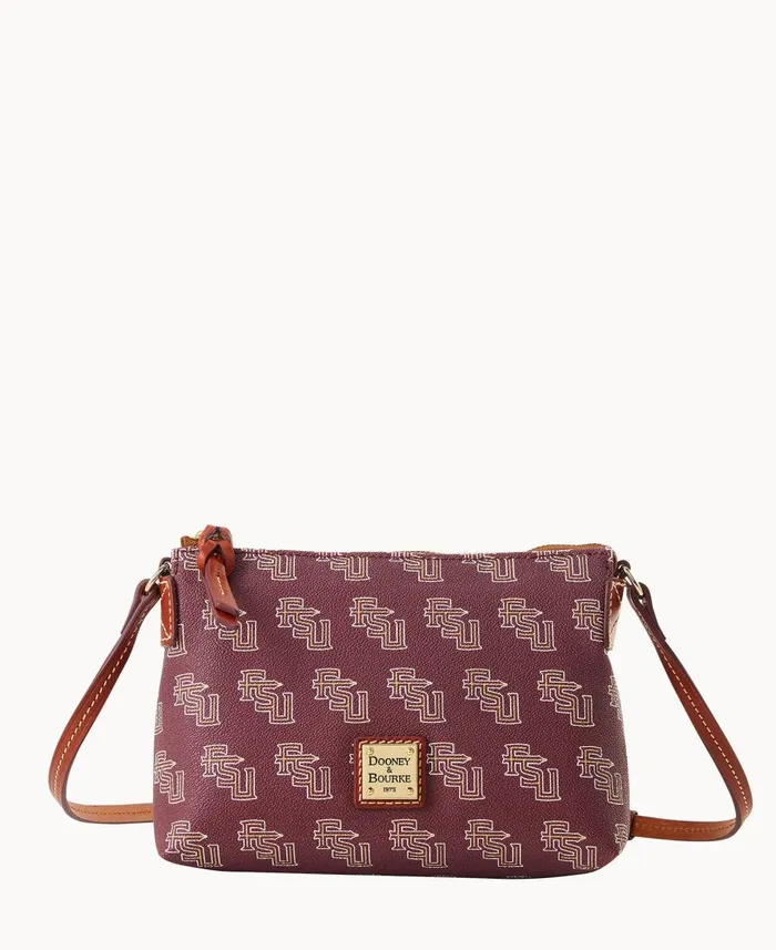 Dooney and Bourke Crossbodies Collegiate Florida State Crossbody Pouchette Florida State 8211 WomenMen Dooney and Bourke Crossbodies Collegiate Florida State Crossbody Pouchette Florida State 8211 WomenMen
