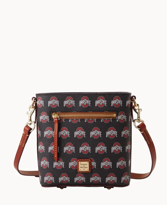 Dooney and Bourke Crossbodies Collegiate Ohio State University Small Zip Crossbody Ohio State 8211 WomenMen Dooney and Bourke Crossbodies Collegiate Ohio State University Small Zip Crossbody Ohio State 8211 WomenMen