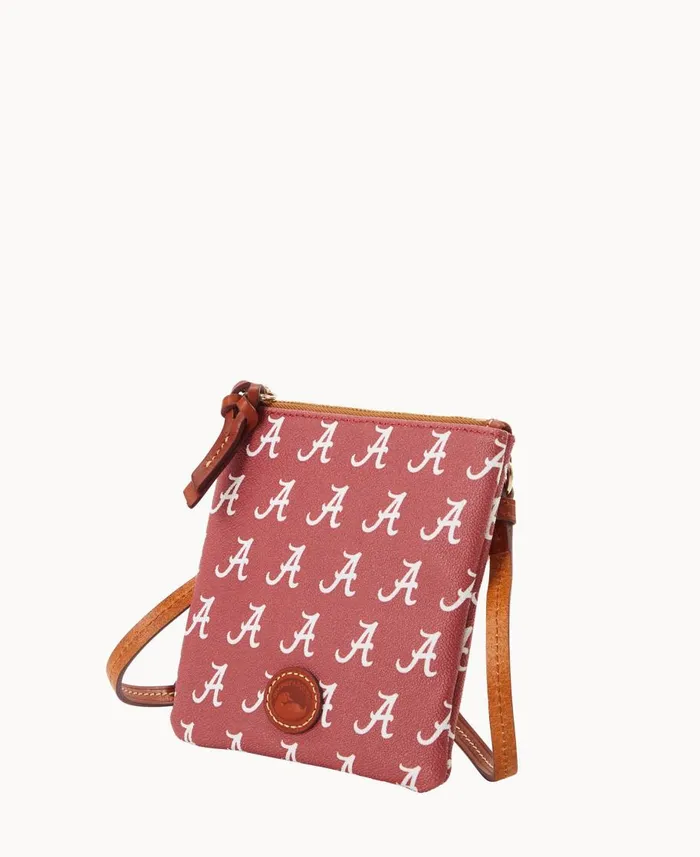 Dooney and Bourke Crossbodies Collegiate University Of Alabama Small North South Top Zip Crossbody University Of Alabam 8211 WomenMen