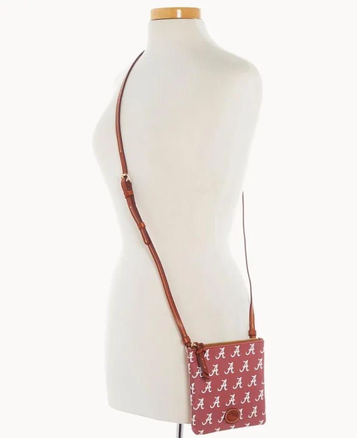 Dooney and Bourke Crossbodies Collegiate University Of Alabama Small North South Top Zip Crossbody University Of Alabam 8211 WomenMen