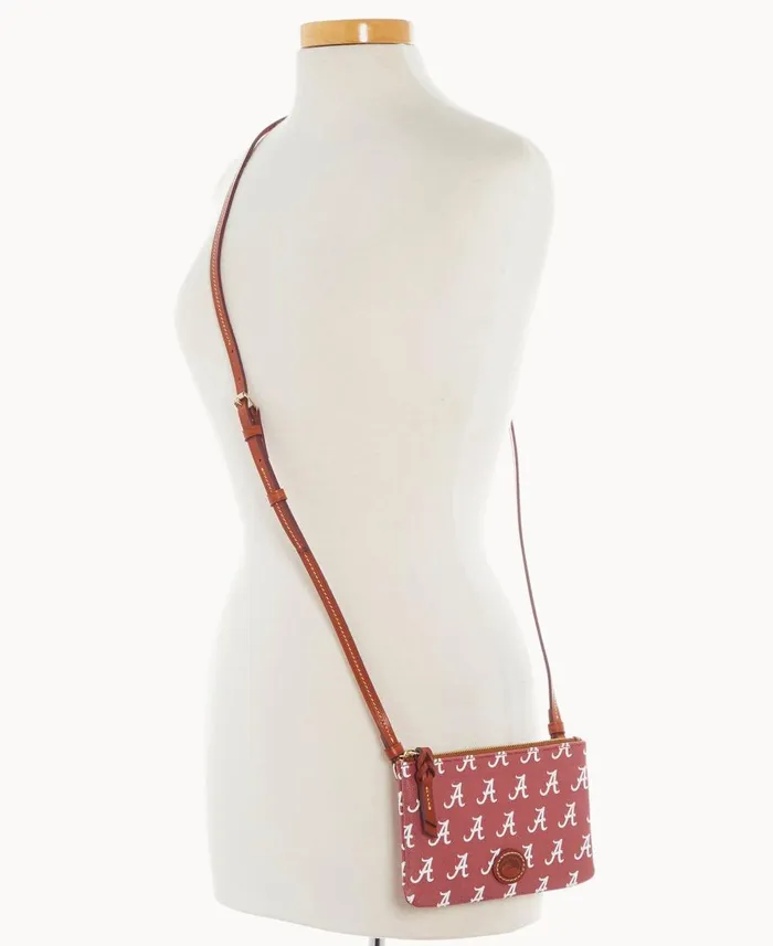 Dooney and Bourke Crossbodies Collegiate University Of Alabama Top Zip Crossbody University Of Alabam 8211 WomenMen